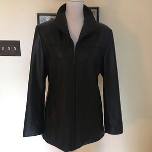 Marc Mattis genuine leather jacket. Size L